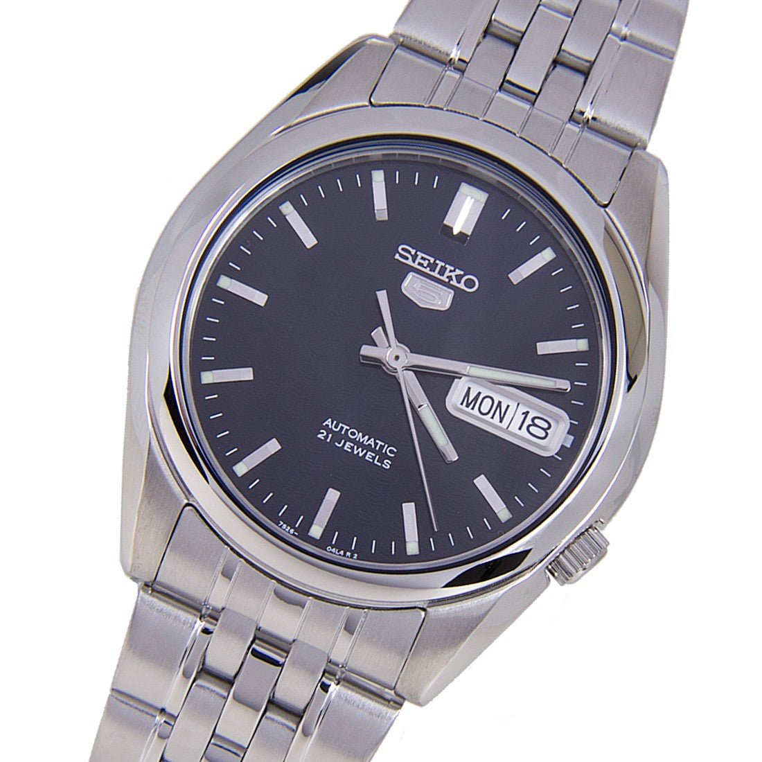 Seiko 5 Dark Blue Dial Automatic Watch SNK357K1 SNK357 SNK357K -Seiko