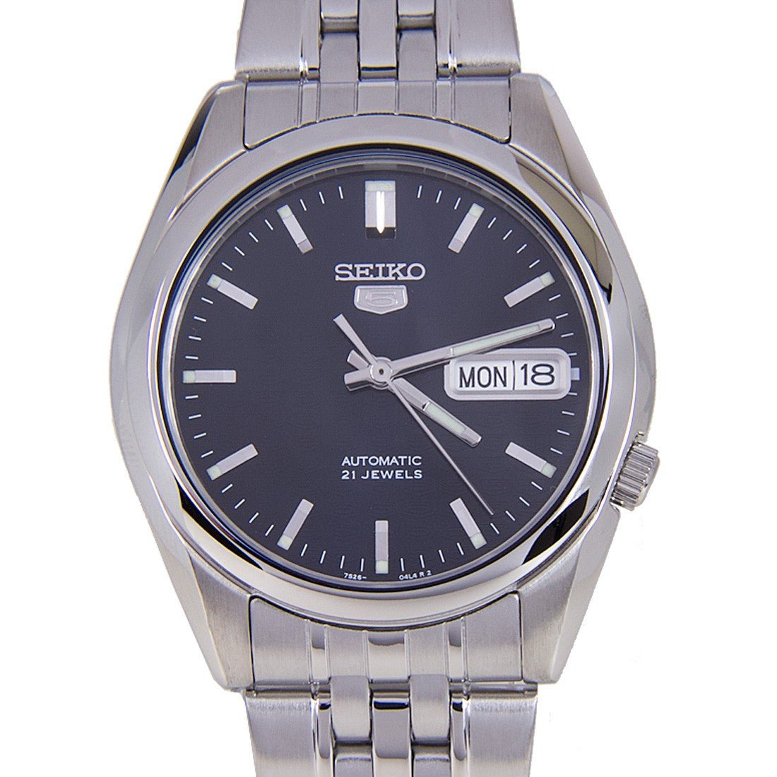 Seiko 5 Dark Blue Dial Automatic Watch SNK357K1 SNK357 SNK357K -Seiko