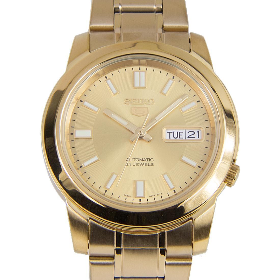 Seiko 5 Gold Mechanical SNKK20K1 SNKK20 SNKK20K Unisex Watch -Seiko