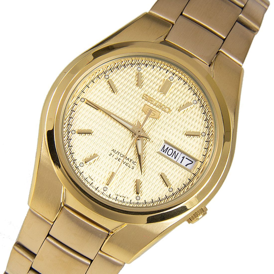 Seiko 5 Gold SNK610K1 SNK610 SNK610K Casual Stainless Steel Watch -Seiko