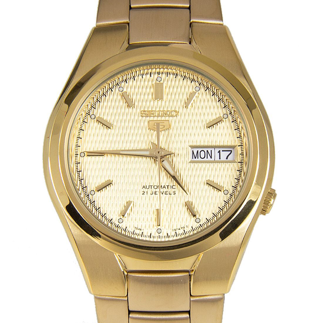 Seiko 5 Gold SNK610K1 SNK610 SNK610K Casual Stainless Steel Watch -Seiko