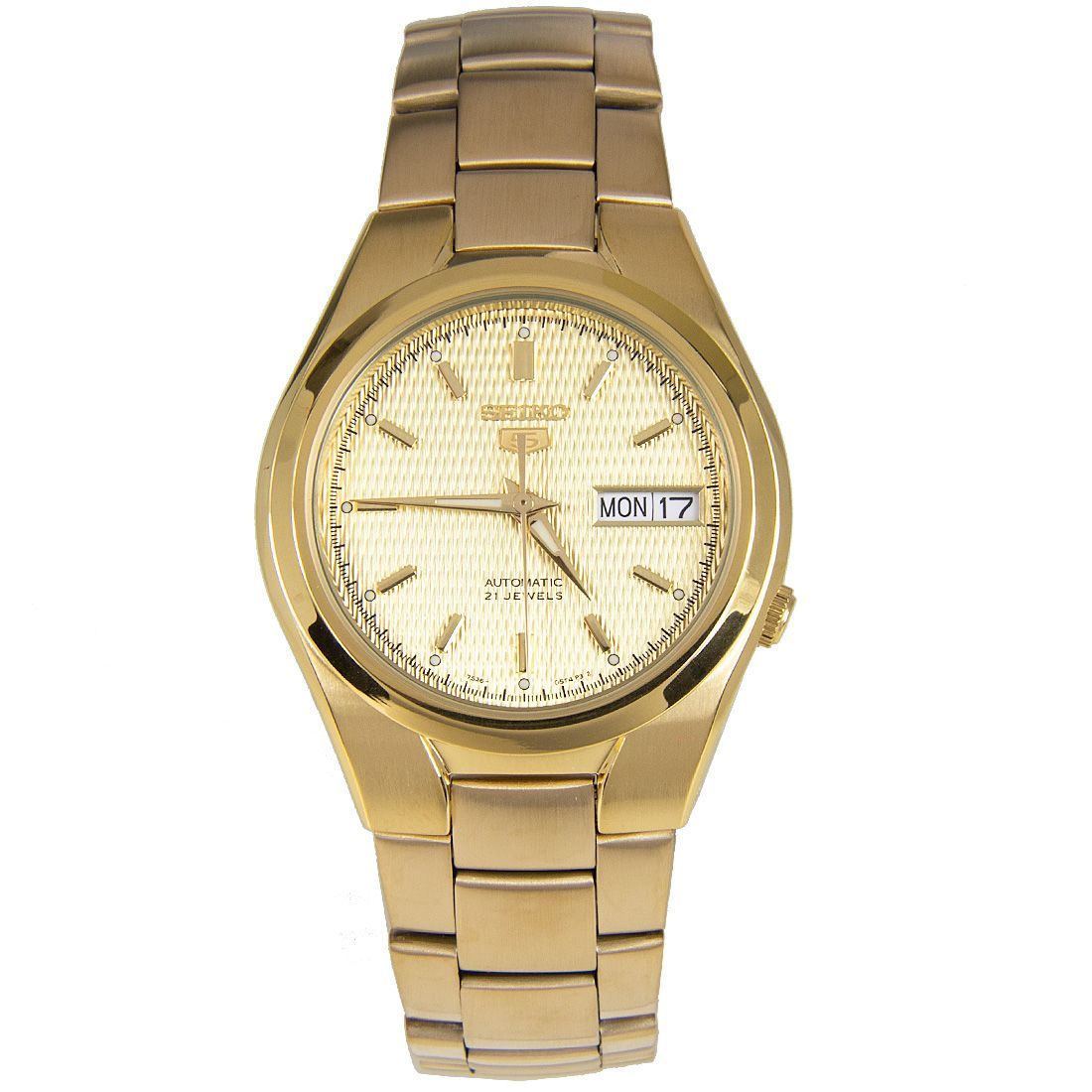 Seiko 5 Gold SNK610K1 SNK610 SNK610K Casual Stainless Steel Watch -Seiko