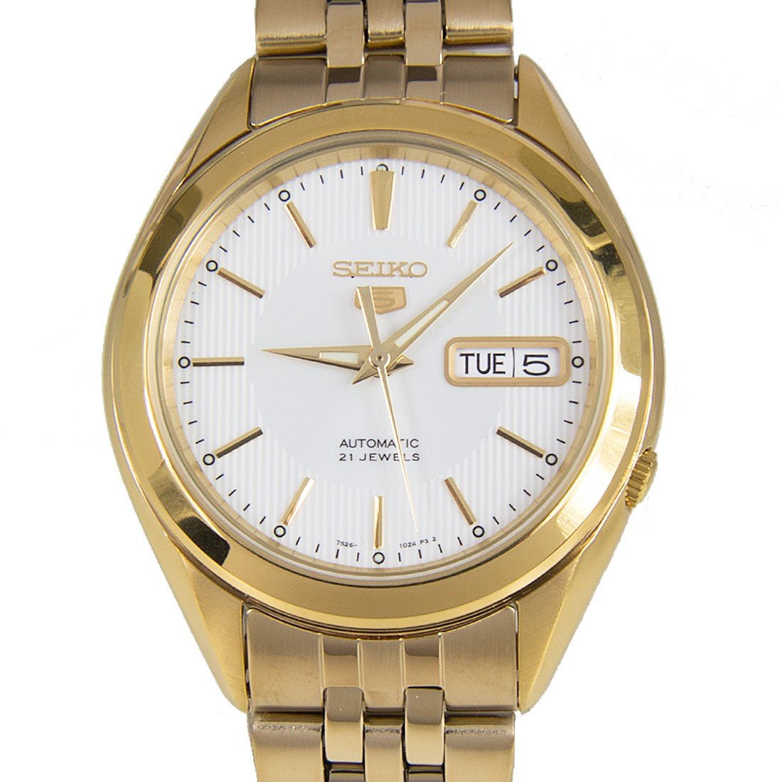 Seiko 5 Gold SNKL26K1 SNKL26 SNKL26K Mechanical Analog Watch -Seiko