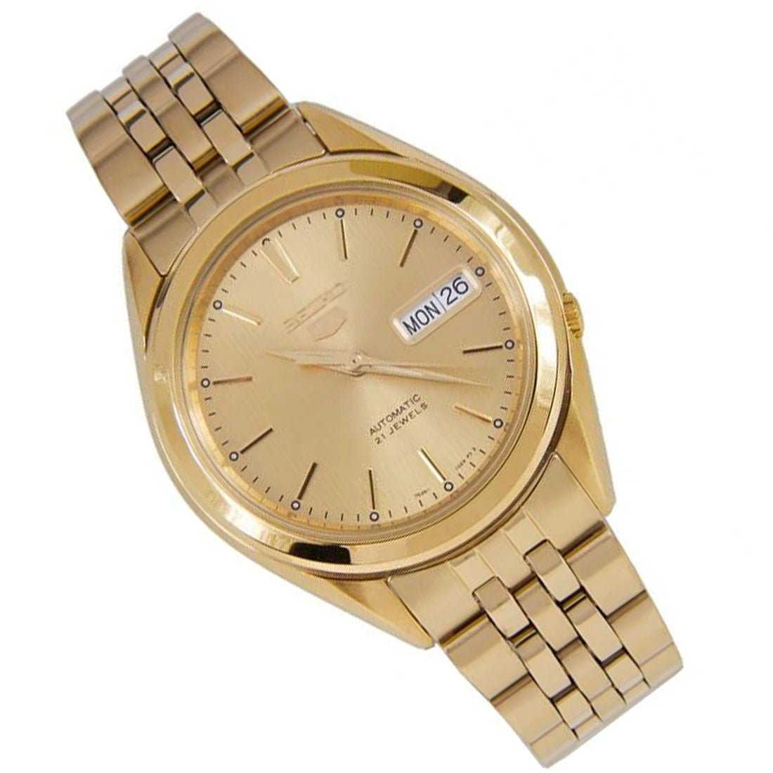 Seiko 5 Gold SNKL28K1 SNKL28 SNKL28K Mechanical Dress Watch -Seiko