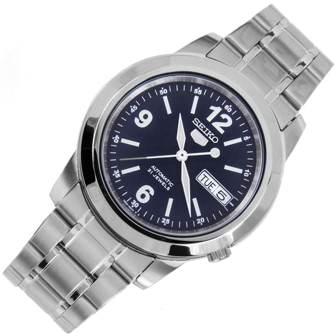Seiko 5 Mechanical SNKE61K1 SNKE61 SNKE61K Blue Analog Casual Watch -Seiko