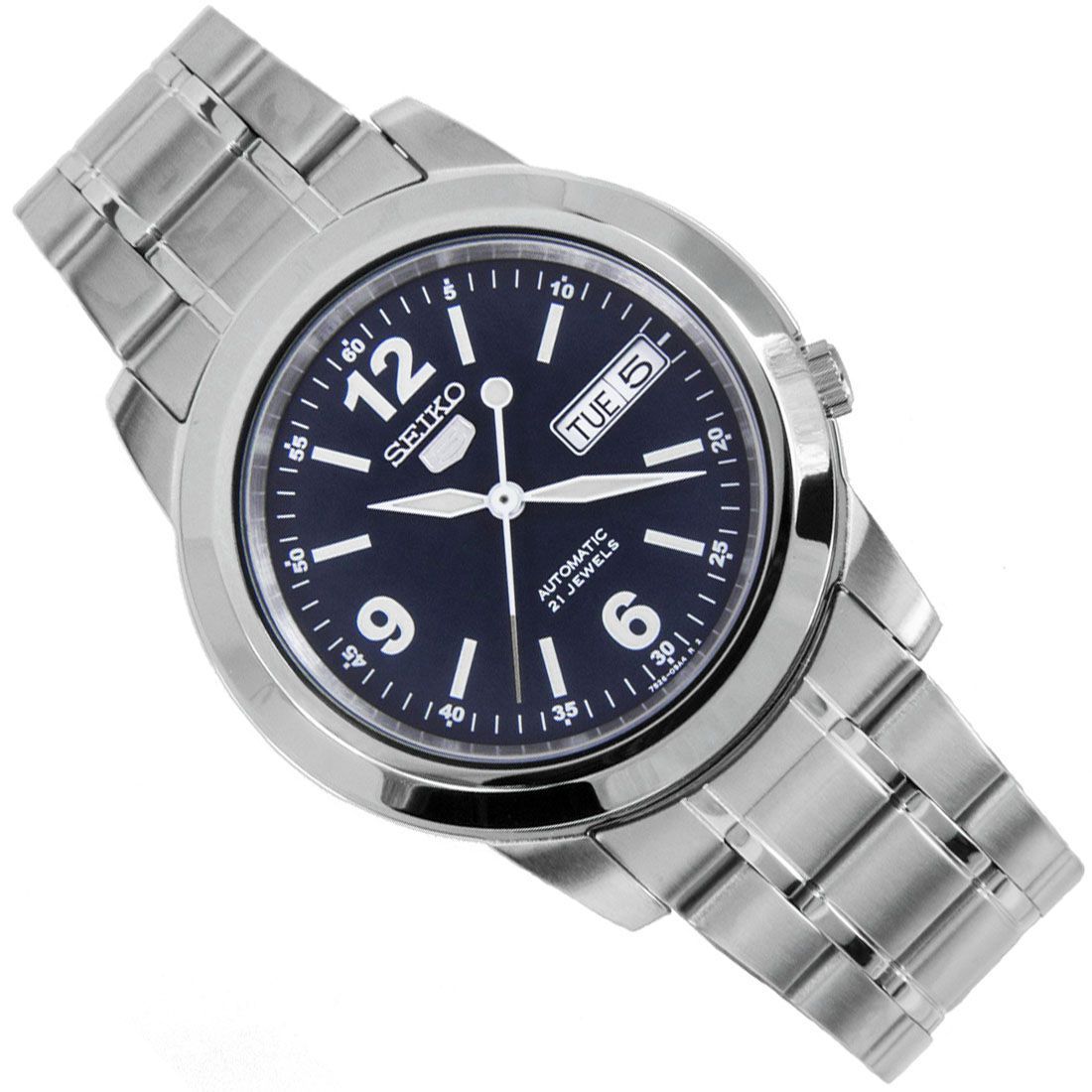 Seiko 5 Mechanical SNKE61K1 SNKE61 SNKE61K Blue Analog Casual Watch -Seiko