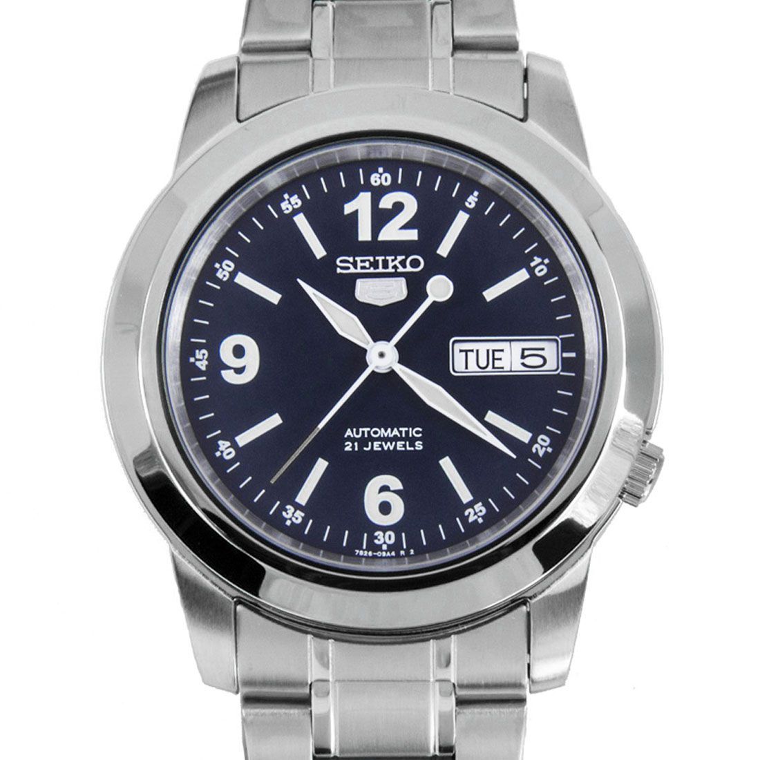 Seiko 5 Mechanical SNKE61K1 SNKE61 SNKE61K Blue Analog Casual Watch -Seiko