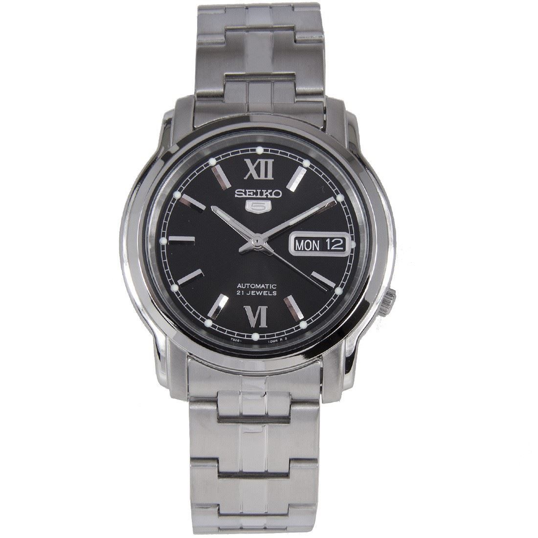 Seiko 5 Mechanical SNKK81K1 SNKK81 SNKK81K Stainless Steel Watch -Seiko
