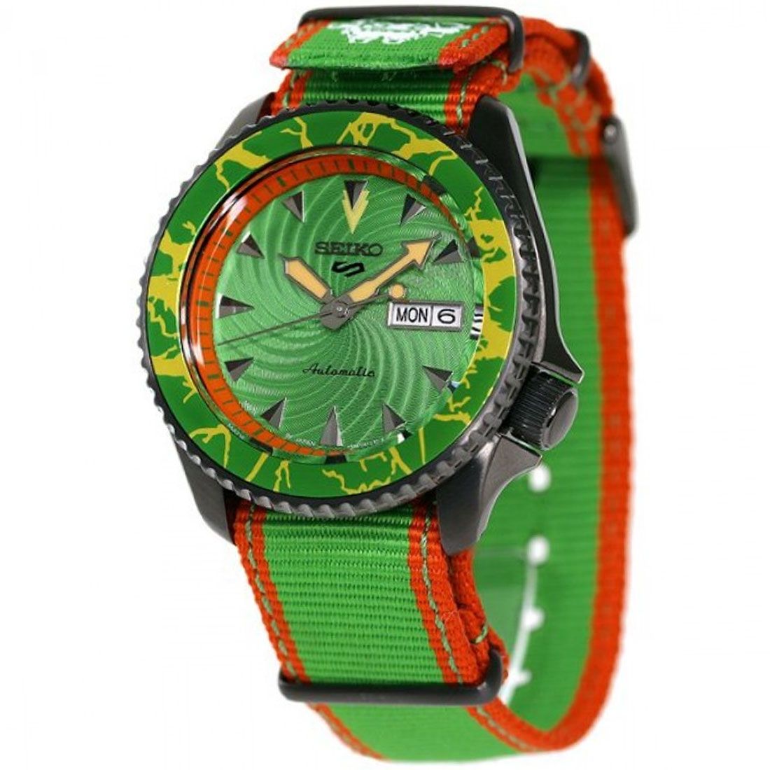 Seiko 5 Sports Blanka Street Fighter JDM Watch SBSA083 -Seiko