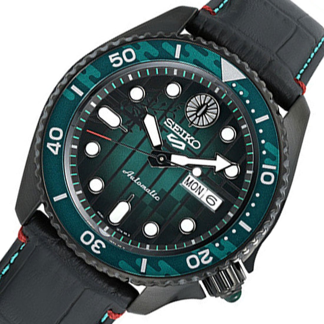 Seiko 5 Sports Demon Slayer SRPJ23K1 SRPJ23 Tanjiro Kamado Limited Edition Watch -Seiko