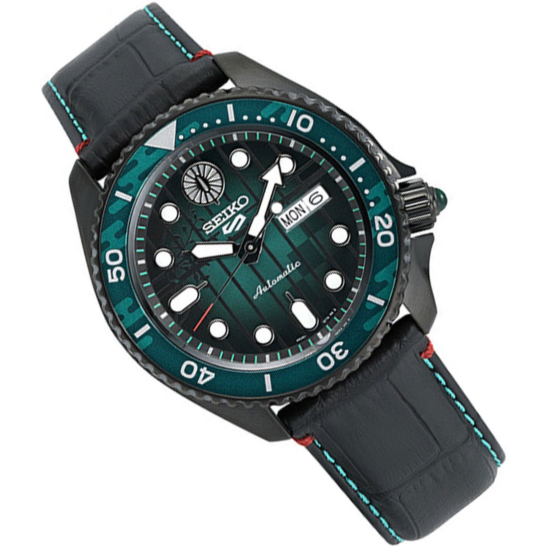 Seiko 5 Sports Demon Slayer SRPJ23K1 SRPJ23 Tanjiro Kamado Limited Edition Watch -Seiko