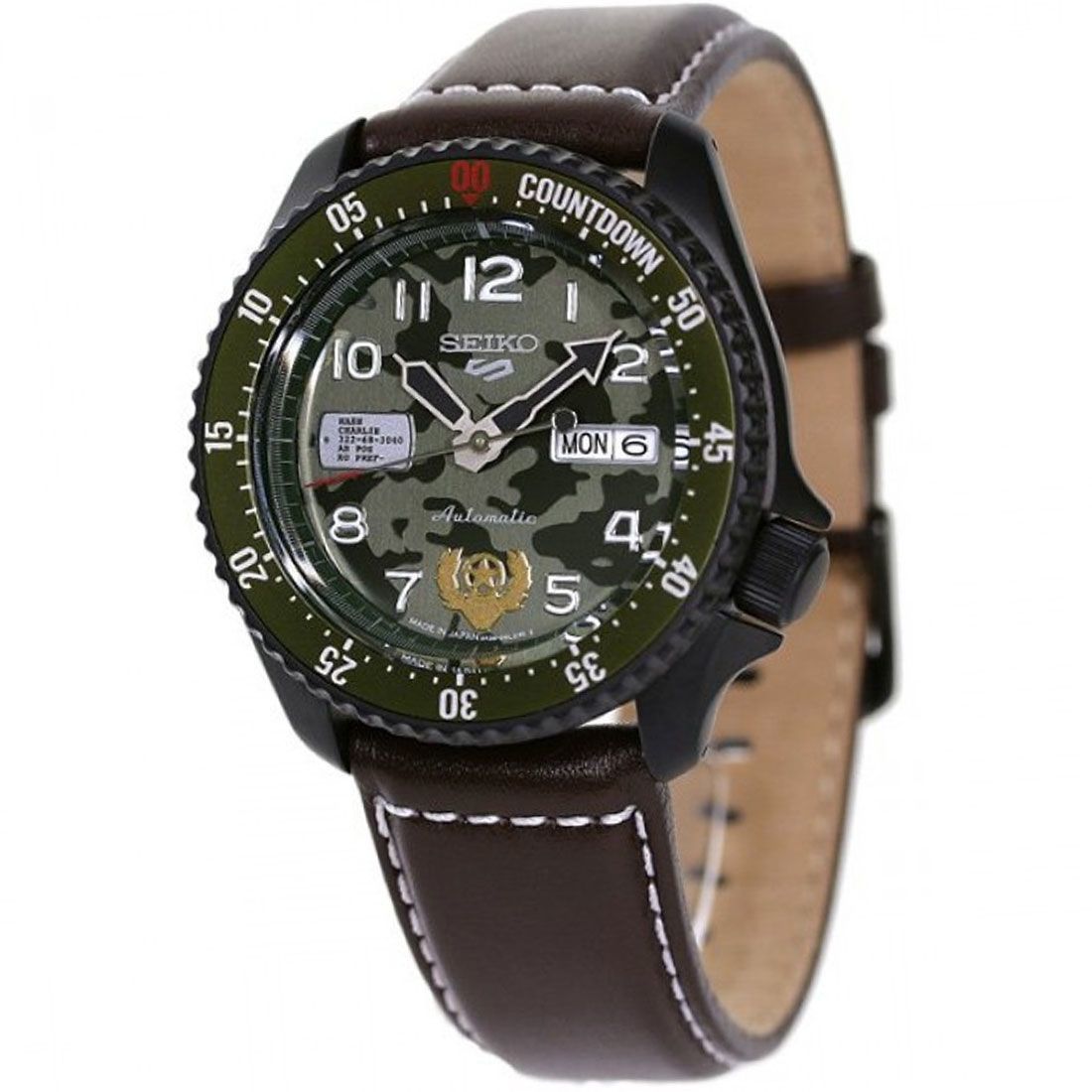 Seiko 5 Sports Guile Street Fighter JDM Watch SBSA081 -Seiko