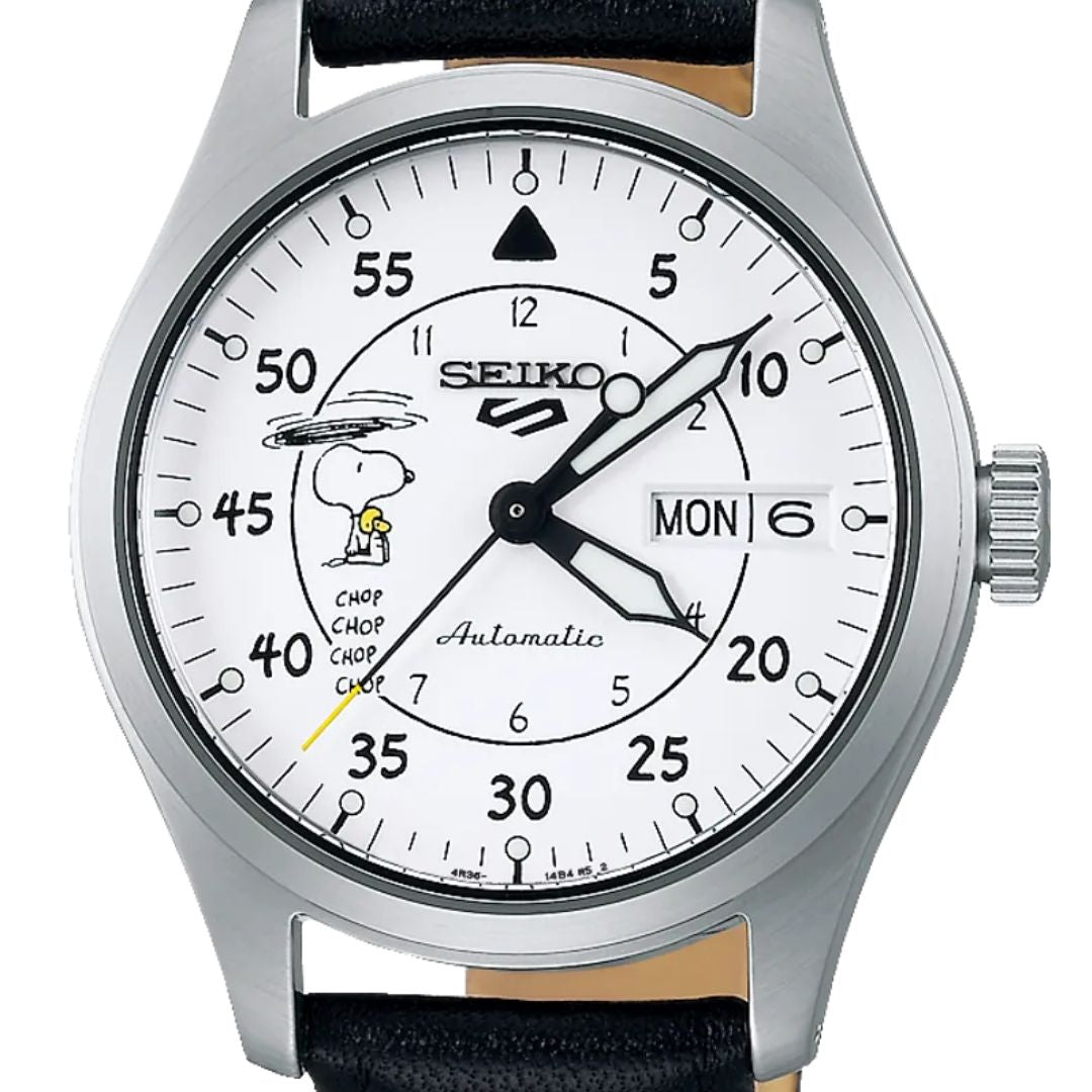 Seiko 5 Sports Peanuts Parachute Limited Edition Watch SRPK27K1 SRPK27 SRPK27K -Seiko