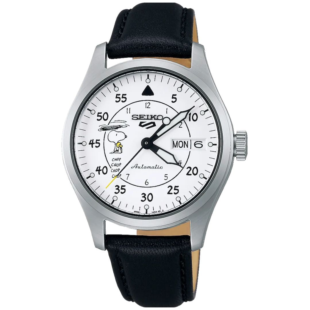 Seiko 5 Sports Peanuts Parachute Limited Edition Watch SRPK27K1 SRPK27 SRPK27K -Seiko