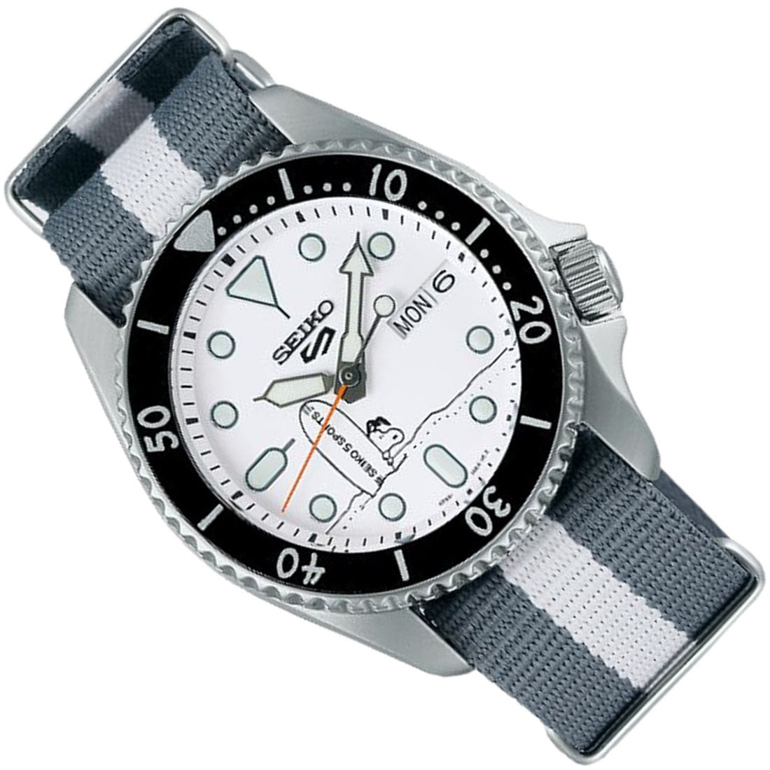 Seiko 5 Sports Peanuts Surfboard Limited Edition Watch SRPK25K1 SRPK25K SRPK25 -Seiko
