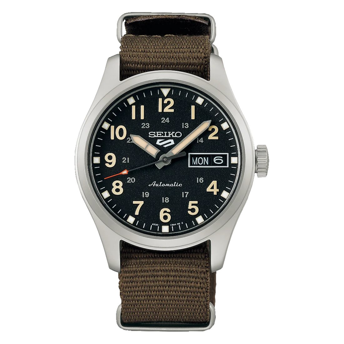 Seiko 5 Sports SRPJ85 SRPJ85K1 SRPJ85K Automatic Green Zone Midfield Watch -Seiko
