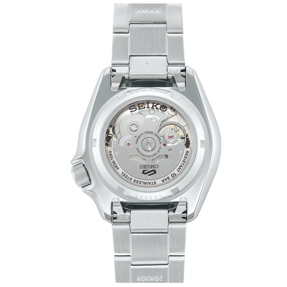 Seiko 5 Sports SRPK65 SRPK65K1 SRPK65K SKX Sports Style Checker Flag Mens Watch -Seiko
