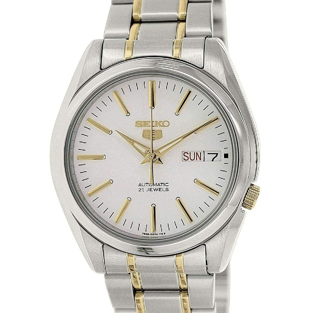 Seiko 5 Two Tone SNKL47K1 SNKL47 SNKL47K Automatic Analog Watch -Seiko