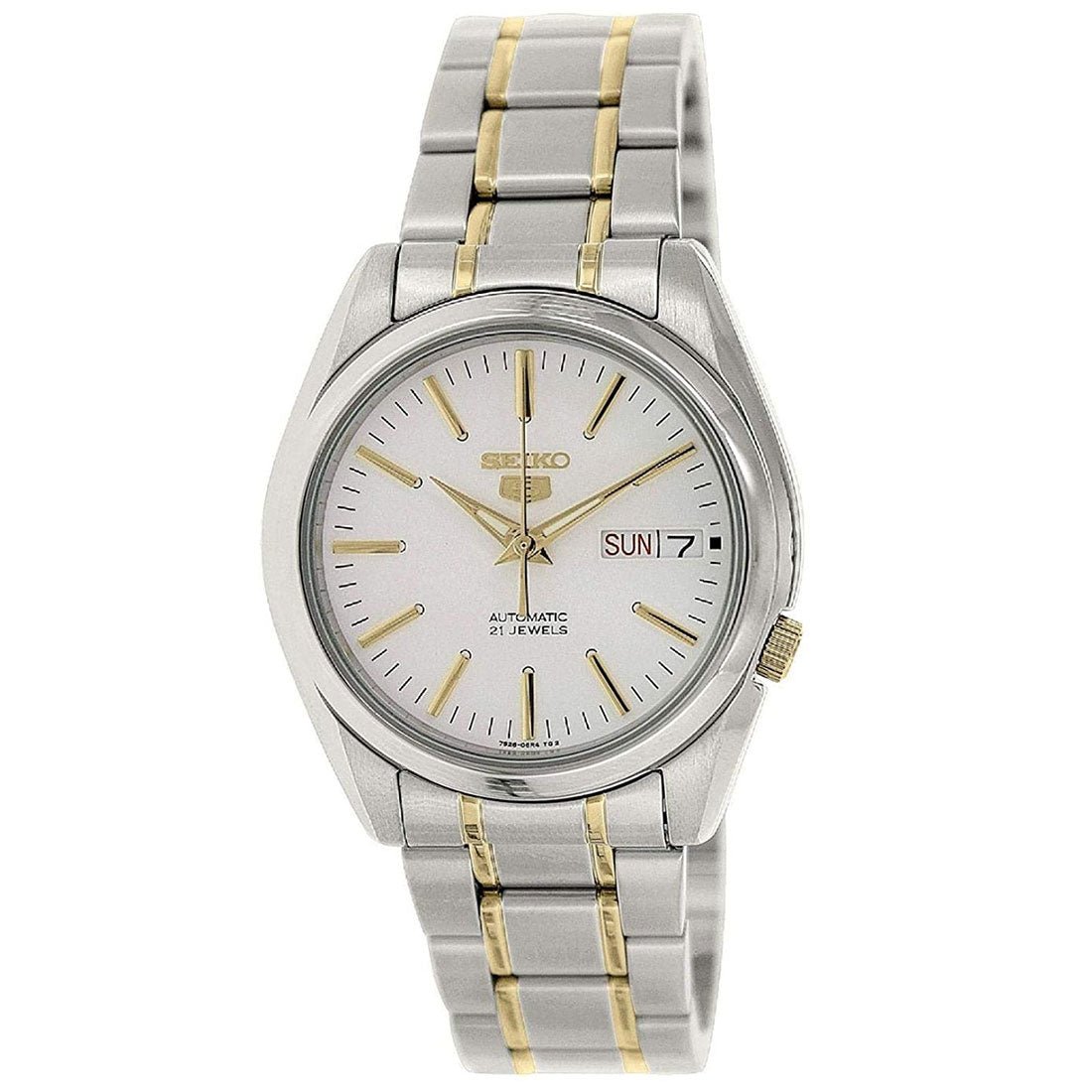 Seiko 5 Two Tone SNKL47K1 SNKL47 SNKL47K Automatic Analog Watch -Seiko
