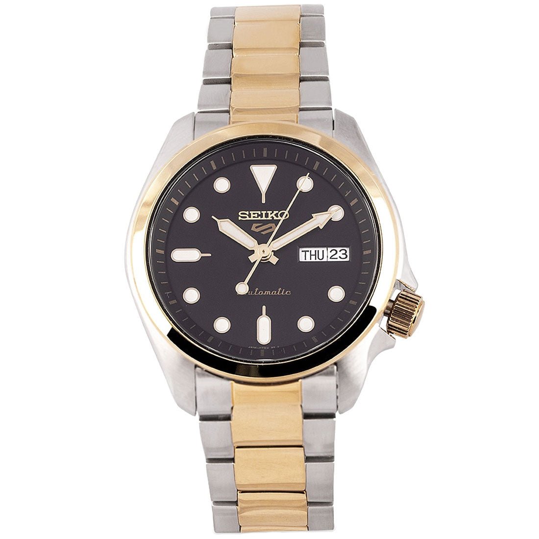 Seiko 5 Two Tone SRPE60K1 SRPE60 SRPE60K Automatic Watch -Seiko