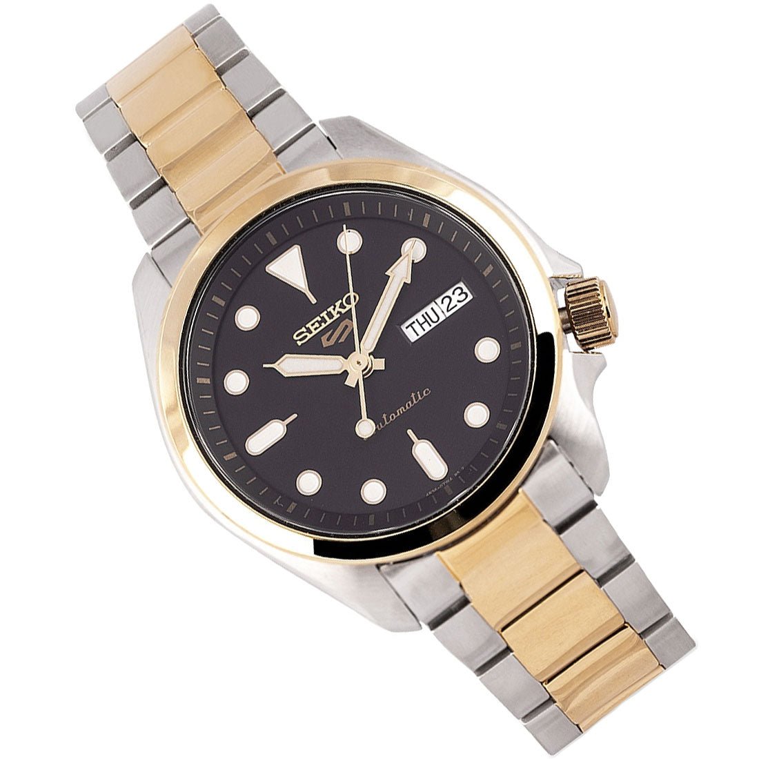Seiko 5 Two Tone SRPE60K1 SRPE60 SRPE60K Automatic Watch -Seiko
