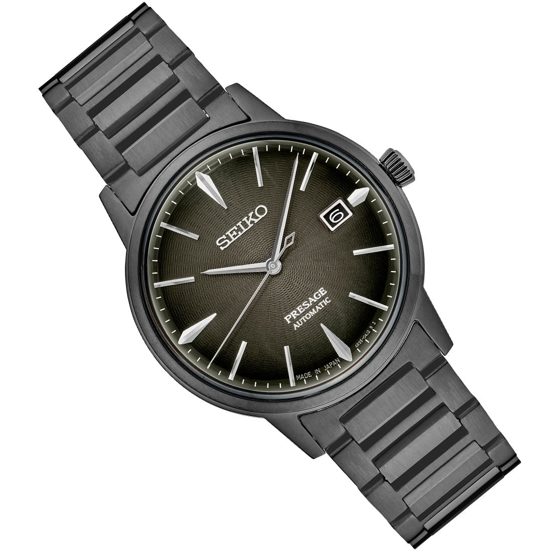 Seiko Black Velvet Cocktail Time SRPJ15J1 SRPJ15 SRPJ15J Presage Mechanical Watch -Seiko