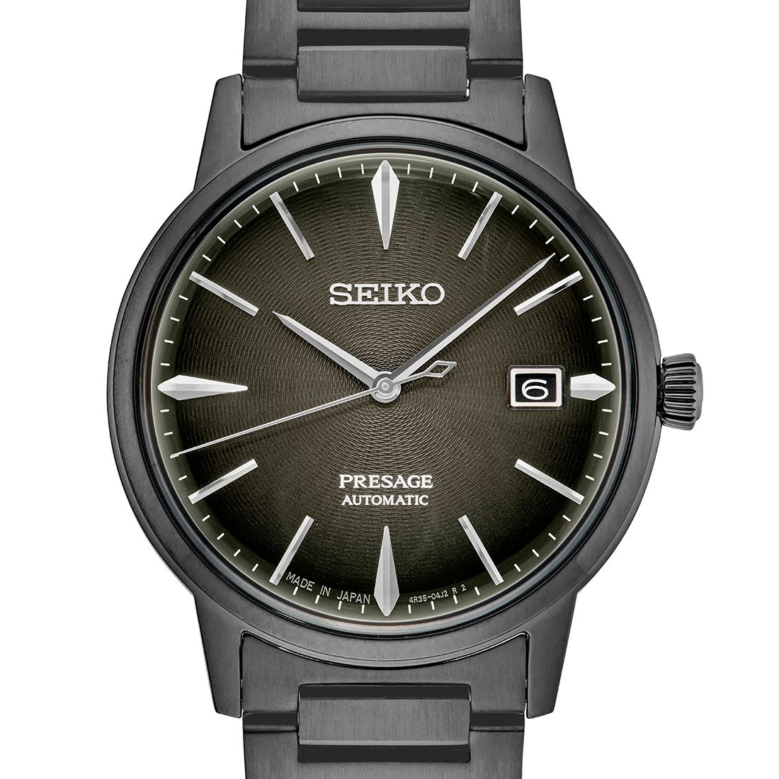 Seiko Black Velvet Cocktail Time SRPJ15J1 SRPJ15 SRPJ15J Presage Mechanical Watch -Seiko