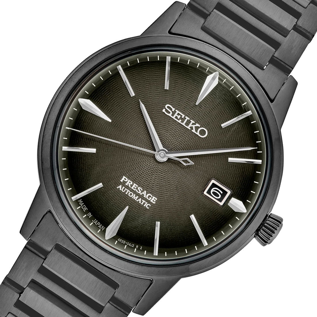 Seiko Black Velvet Cocktail Time SRPJ15J1 SRPJ15 SRPJ15J Presage Mechanical Watch -Seiko