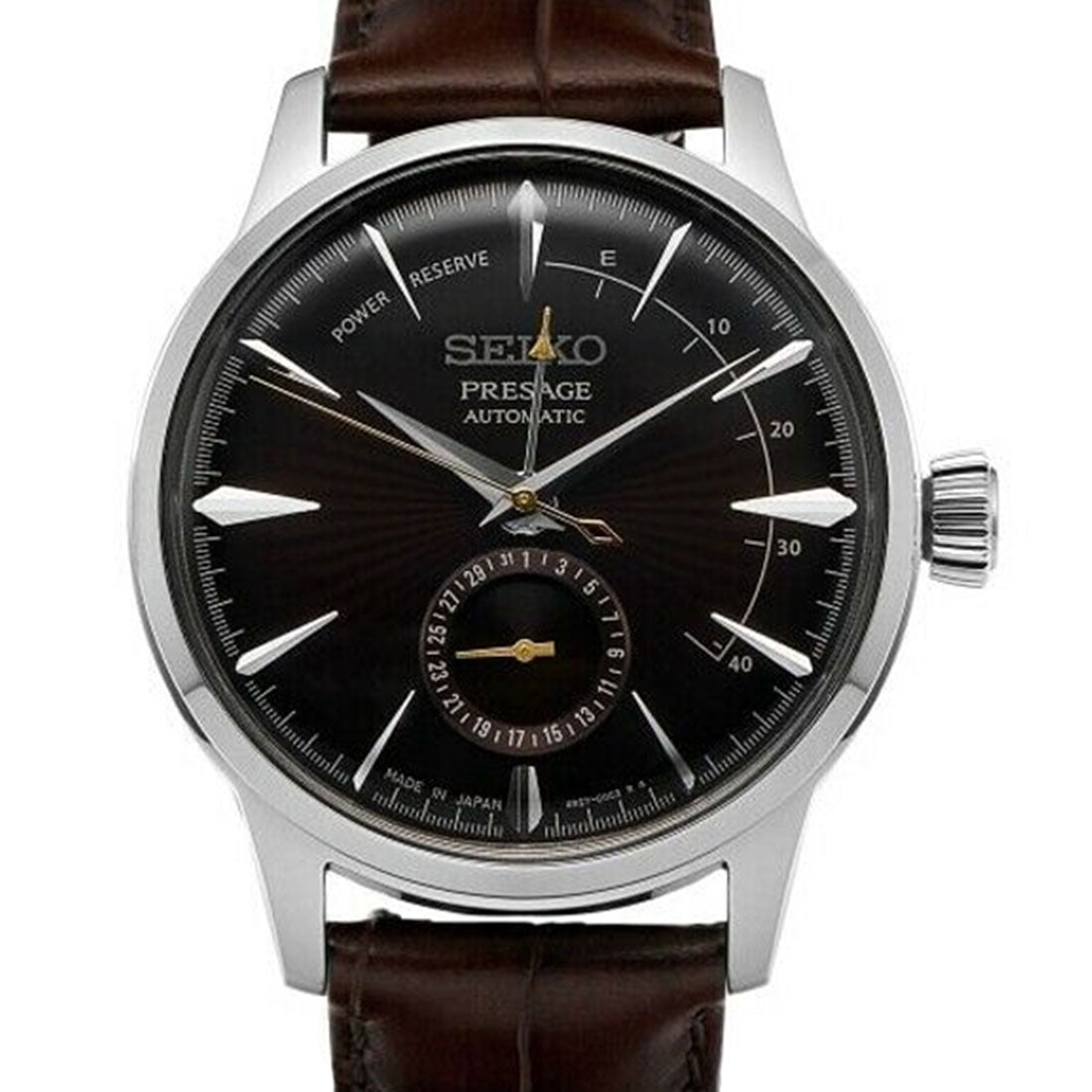 Seiko Cocktail Martini Presage Black Cat SSA393J1 SSA393 SSA393J Watch -Seiko