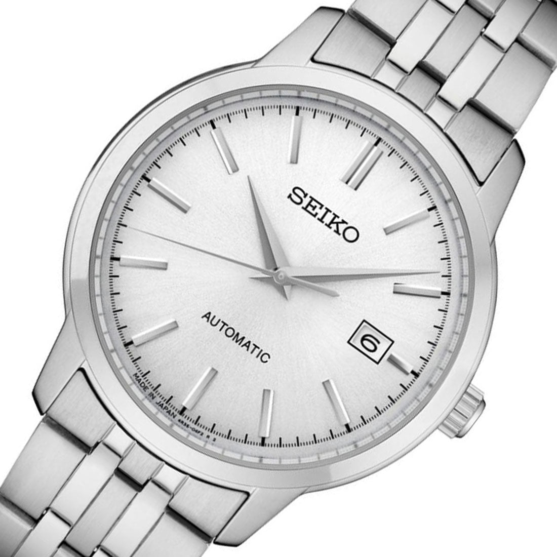 Seiko Conceptual Automatic SRPH85K1 SRPH85 SRPH85K Silver Dial Mens Watch -Seiko