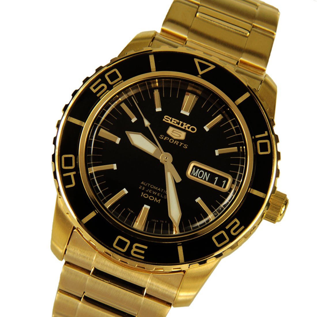 Seiko Gold SNZH60K1 SNZH60 SNZH60K Automatic Watch -Seiko