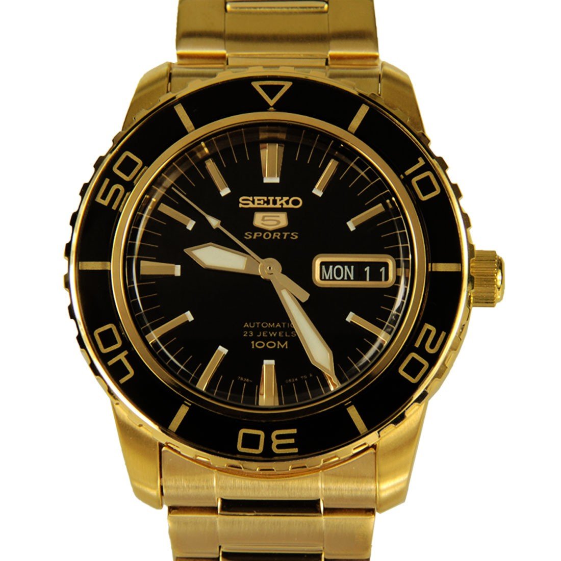 Seiko Gold SNZH60K1 SNZH60 SNZH60K Automatic Watch -Seiko