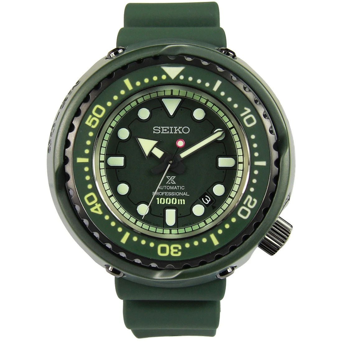 Seiko Green Gundam MS-06 Zaku II SLA029 Professional Diving Watch Limited Edition -Seiko