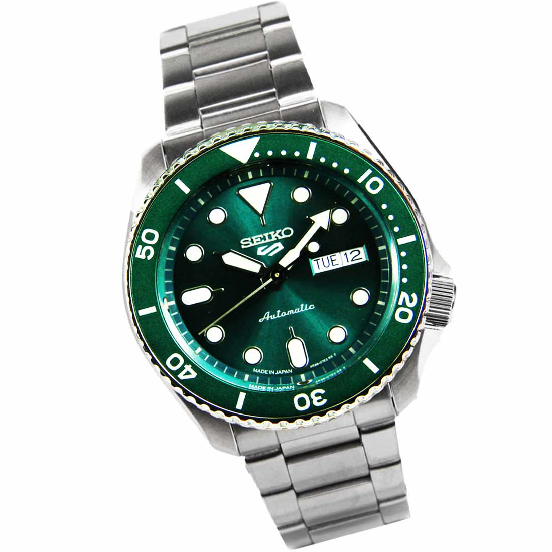 Seiko JDM Green Dial SBSA011 Automatic Japan Sports Watch -Seiko