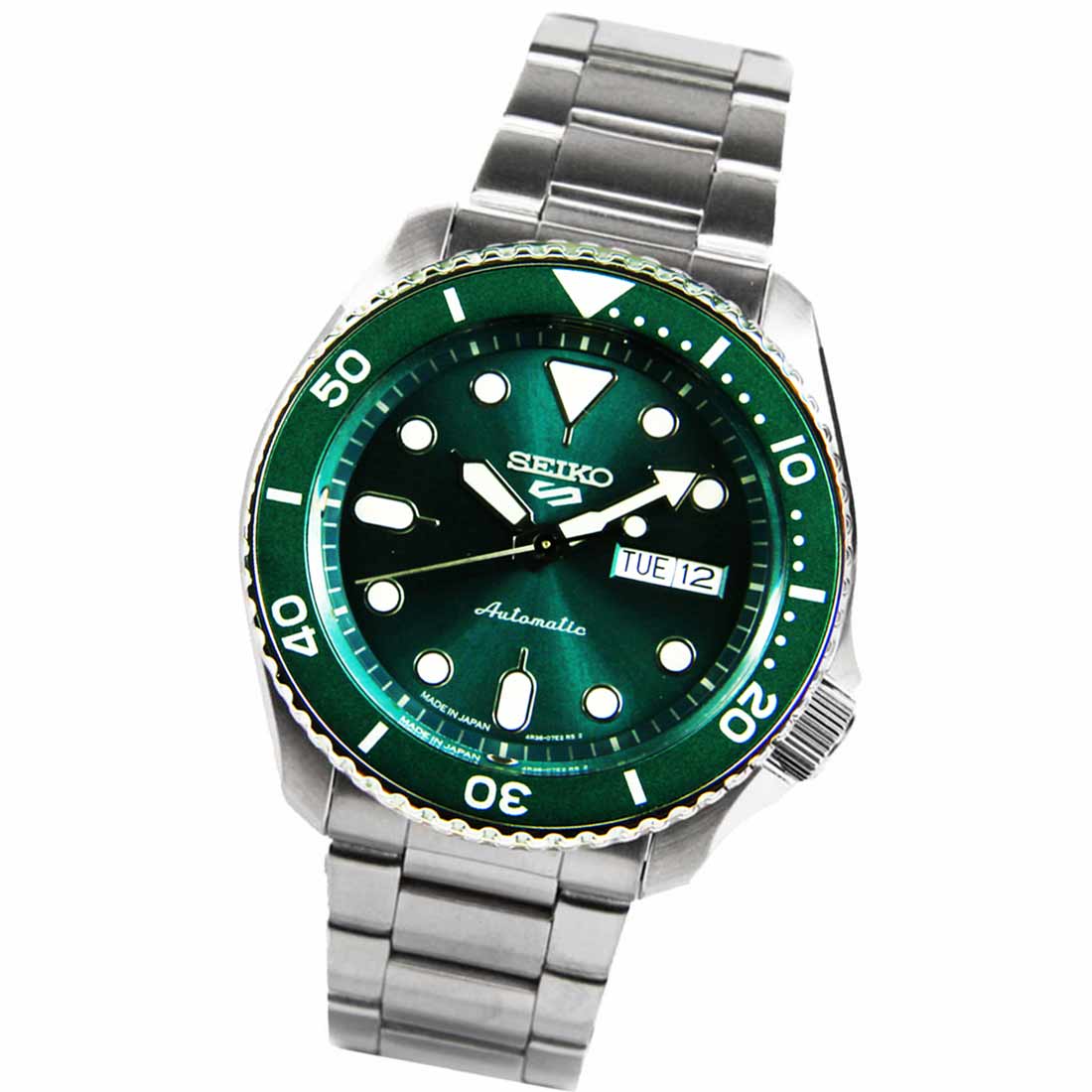 Seiko JDM Green Dial SBSA011 Automatic Japan Sports Watch -Seiko