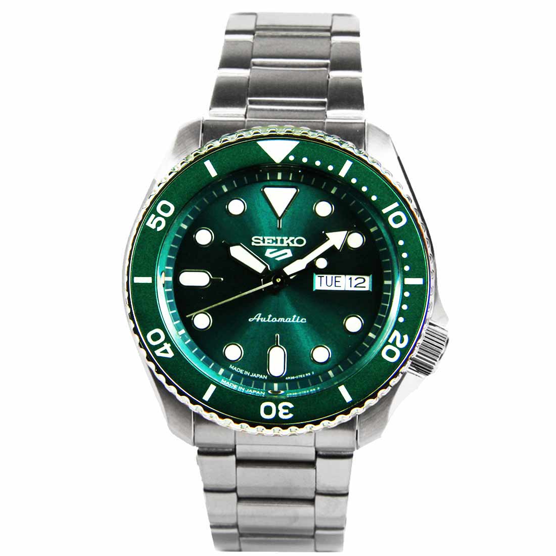 Seiko JDM Green Dial SBSA011 Automatic Japan Sports Watch -Seiko