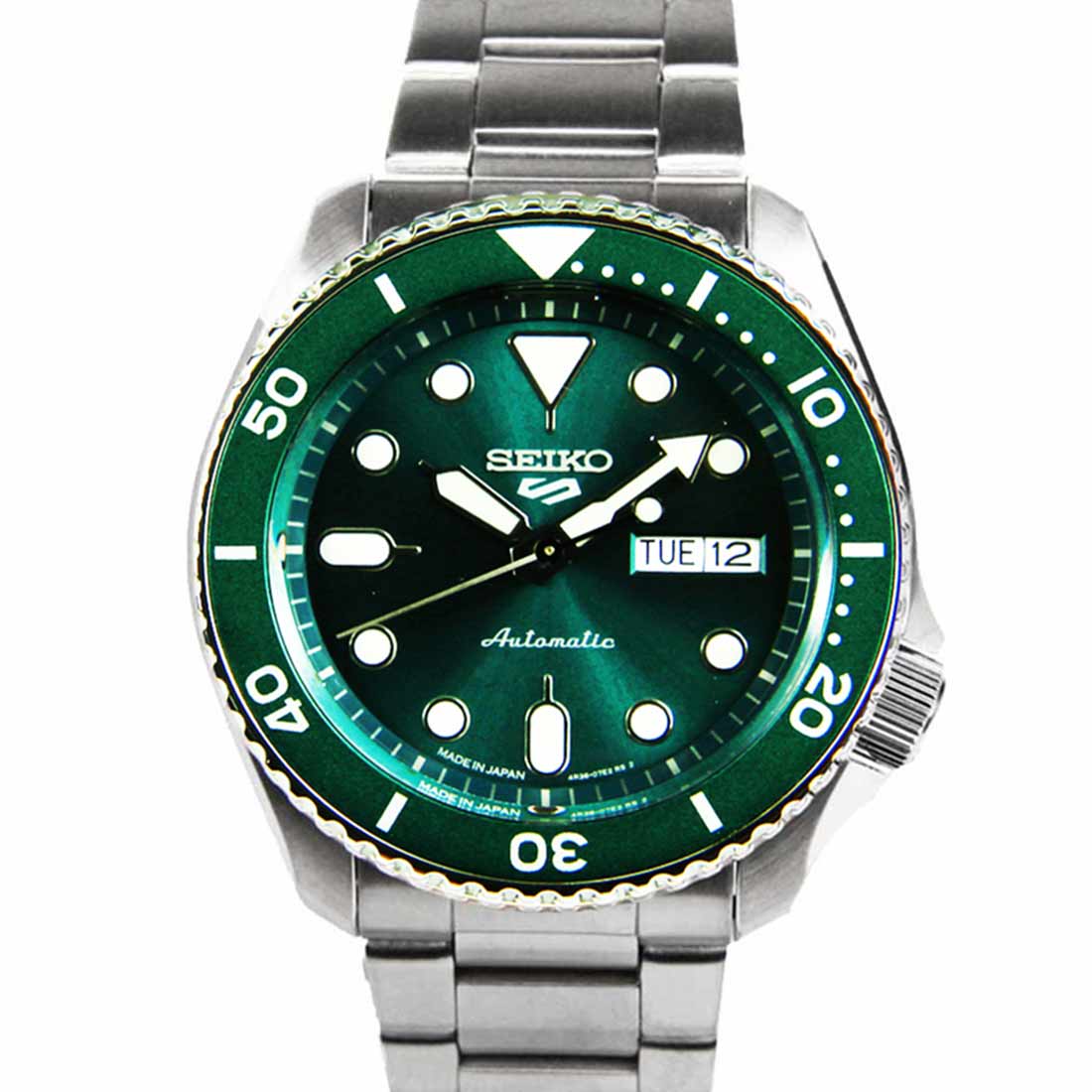 Seiko JDM Green Dial SBSA011 Automatic Japan Sports Watch -Seiko