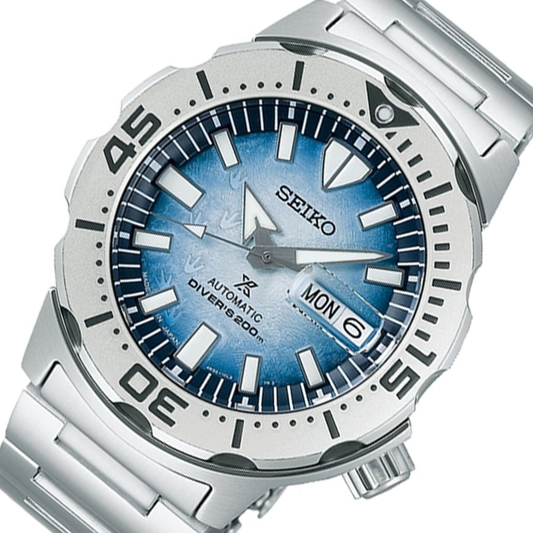 Seiko JDM Monster Prospex SBDY105 Save the Ocean Divers Watch -Seiko