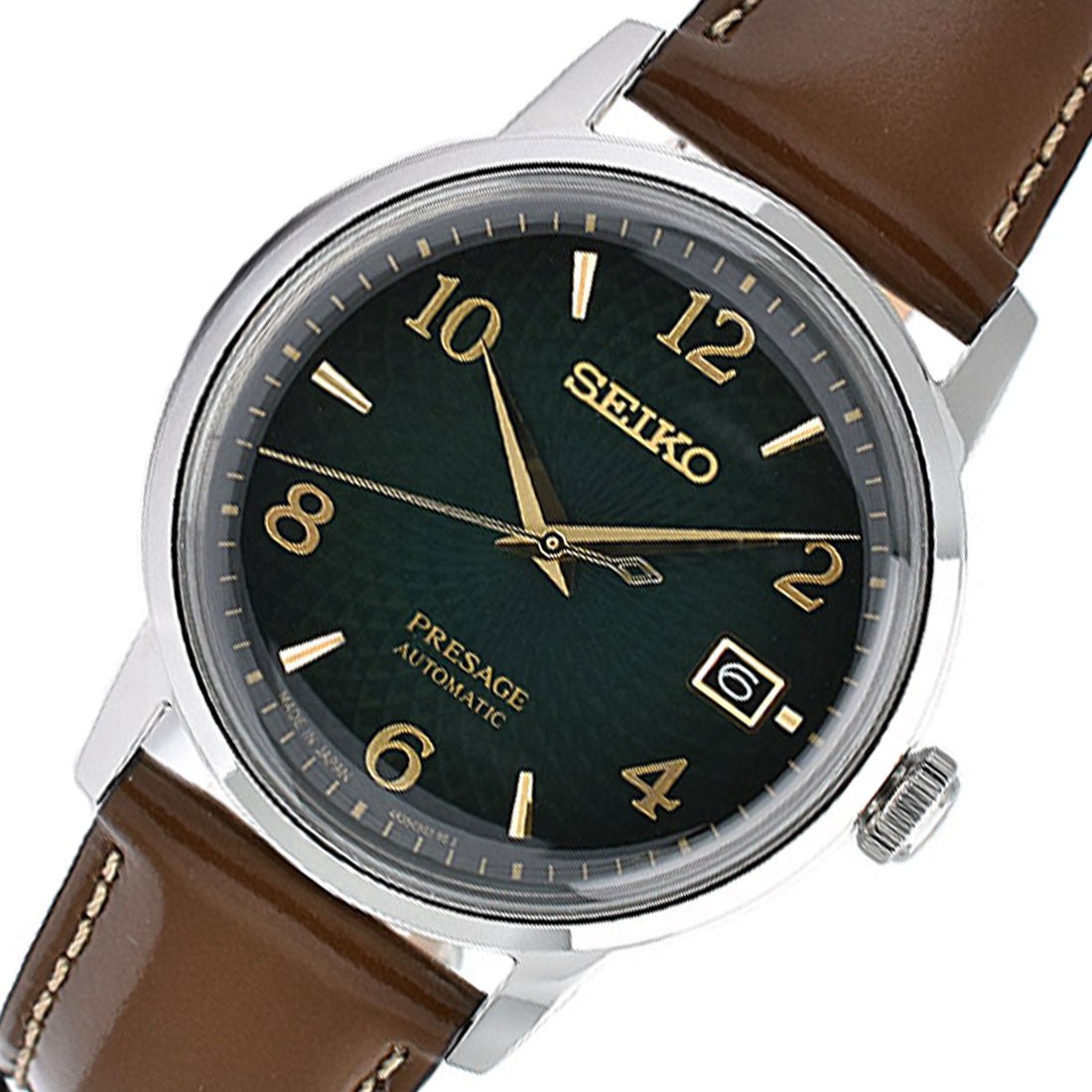 Seiko JDM SARY167 Presage Cocktail Time Leather Japan Made Watch -Seiko
