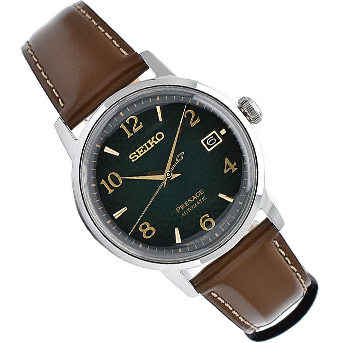 Seiko JDM SARY167 Presage Cocktail Time Leather Japan Made Watch -Seiko