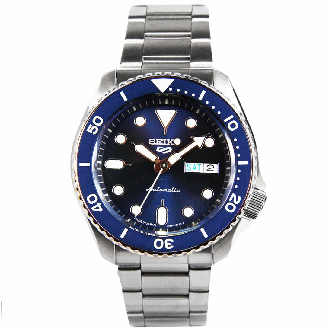 Seiko JDM SBSA001 Blue Dial Automatic Stainless Steel Watch -Seiko