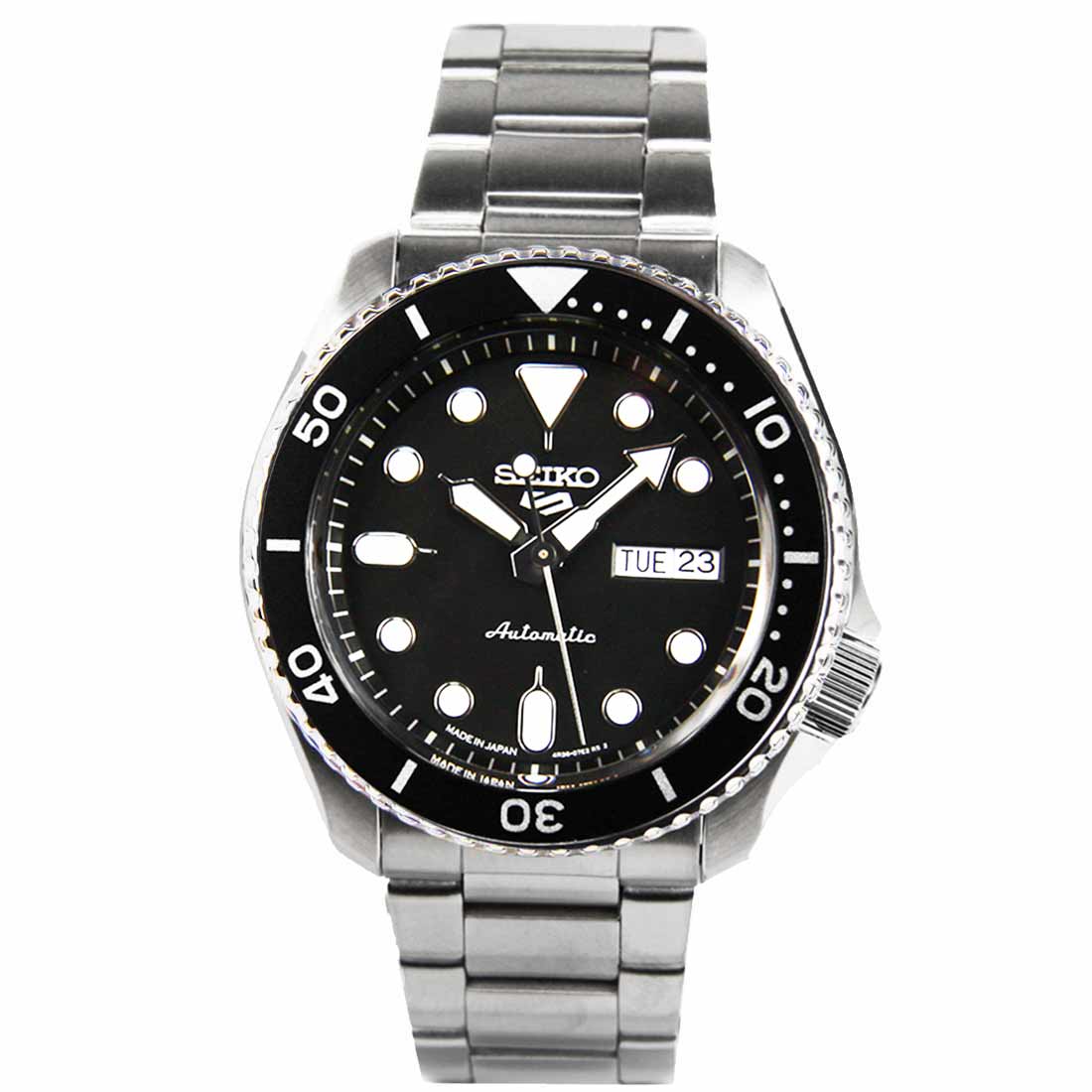 Seiko JDM SBSA005 Black Dial Automatic Watch -Seiko