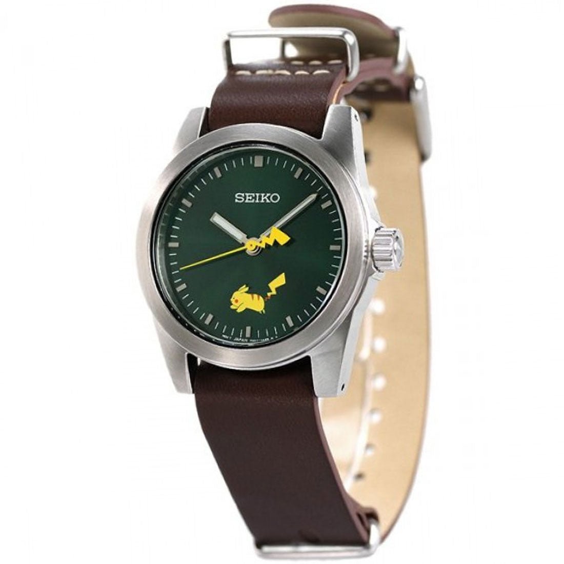 Seiko JDM SCXP177 Pikachu Pokemon Limited Edition Leather Watch -Seiko