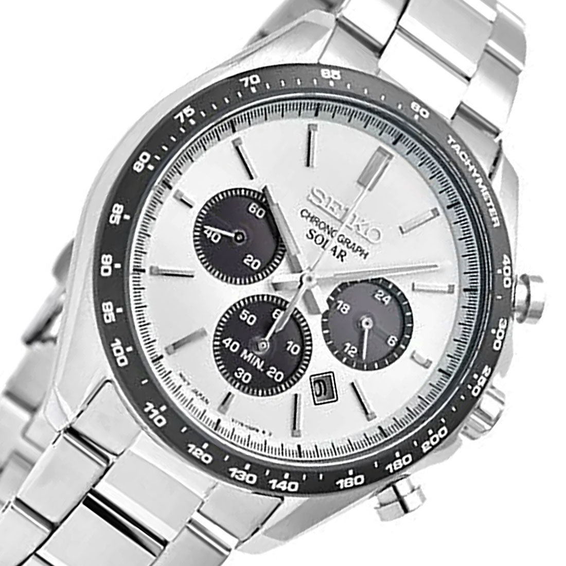 Seiko JDM Solar Selection SBPY165 Speedmaster Chronograph Watch -Seiko
