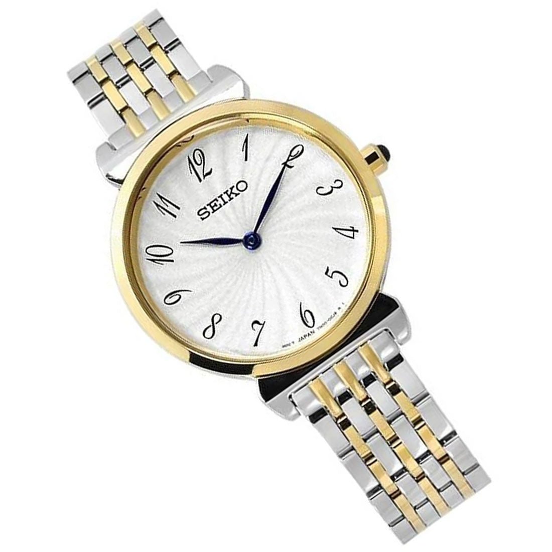 Seiko Ladies Fashion SFQ800P1 SFQ800 SFQ800P Two Tone Watch -Seiko