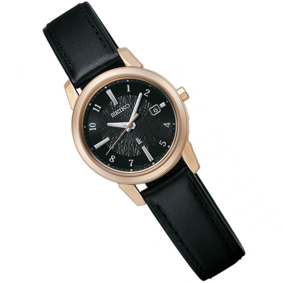 Seiko Lukia Solar Titanium Female JDM Watch SSQV086 -Seiko