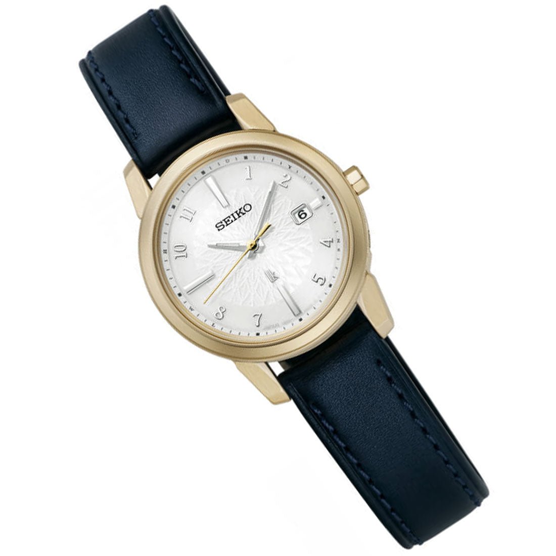 Seiko Lukia Solar Titanium Female JDM Watch SSQV088 -Seiko