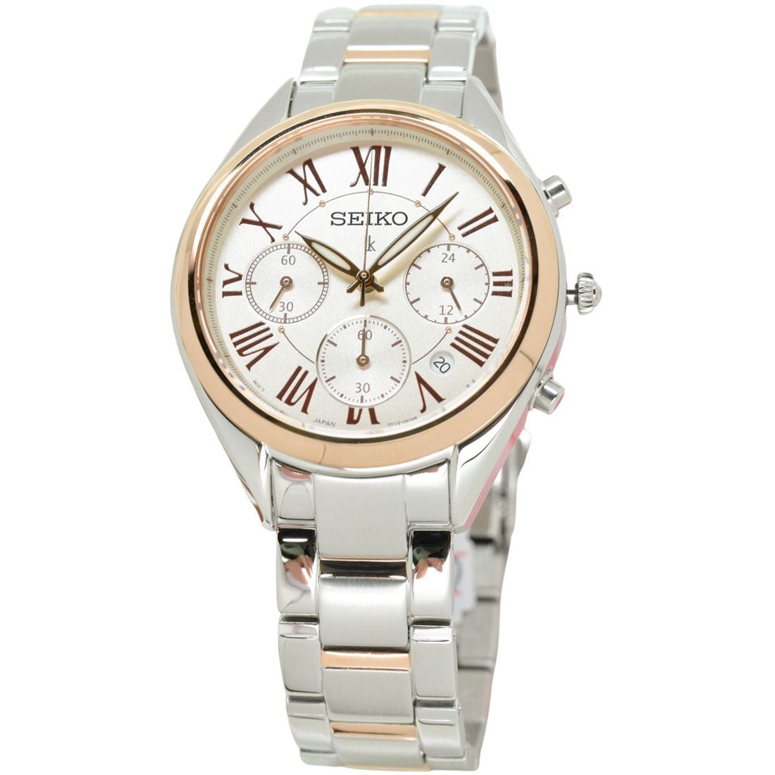 Seiko Lukia Womens SRWZ12P1 SRWZ12 SRWZ12P Quartz Chronograph Watch -Seiko