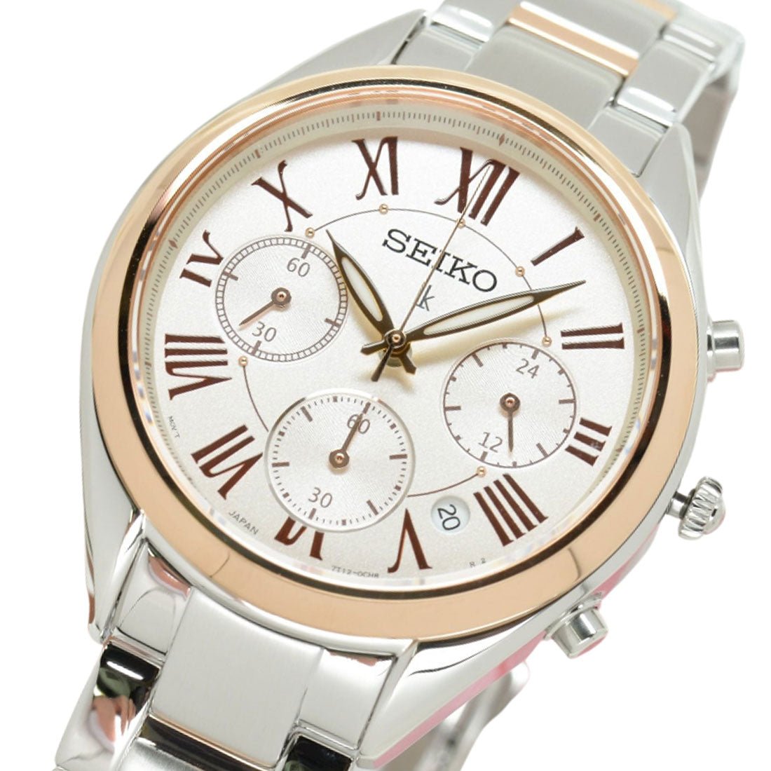 Seiko Lukia Womens SRWZ12P1 SRWZ12 SRWZ12P Quartz Chronograph Watch -Seiko