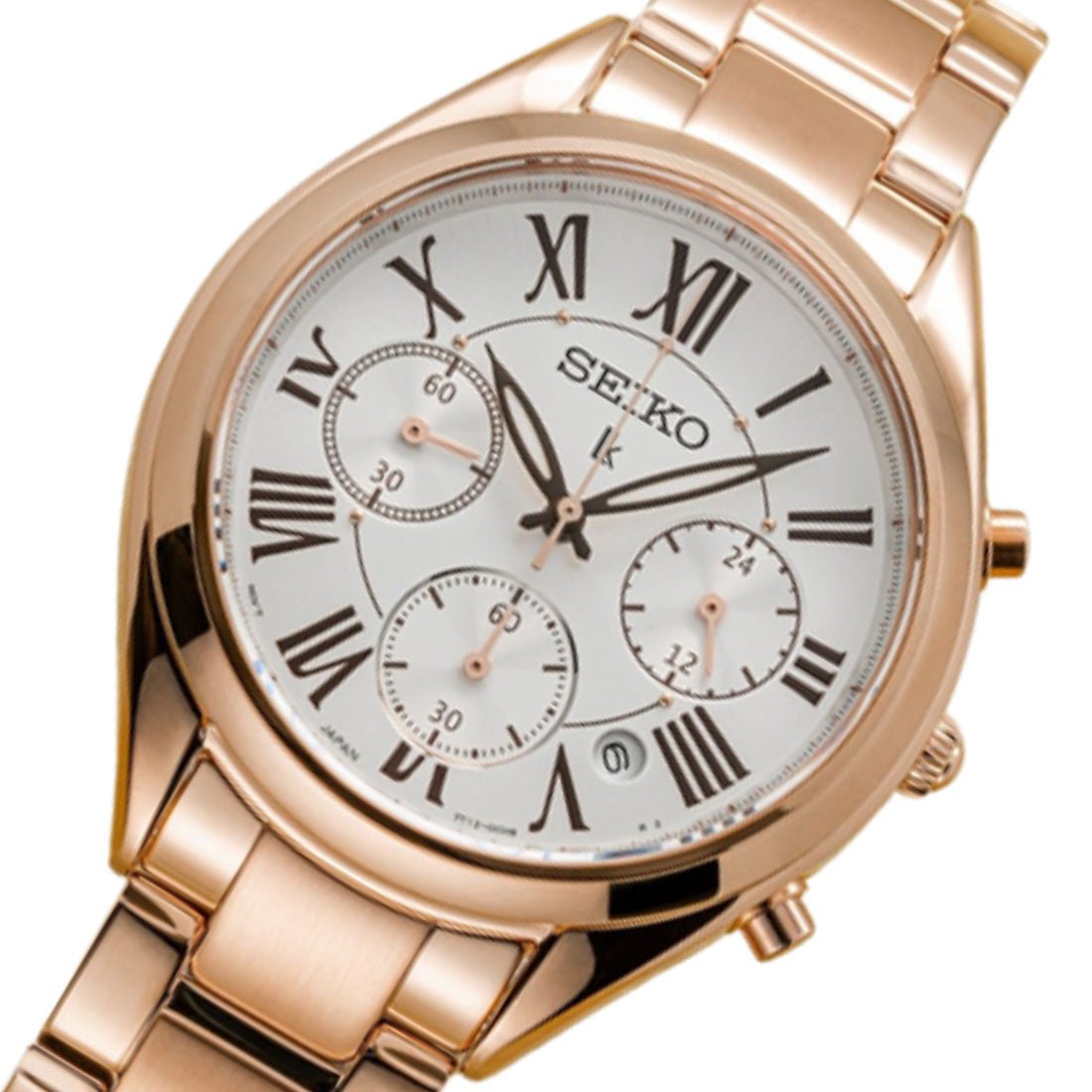 Seiko Lukia Womens SRWZ14P1 SRWZ14 SRWZ14P Quartz Chronograph Watch -Seiko